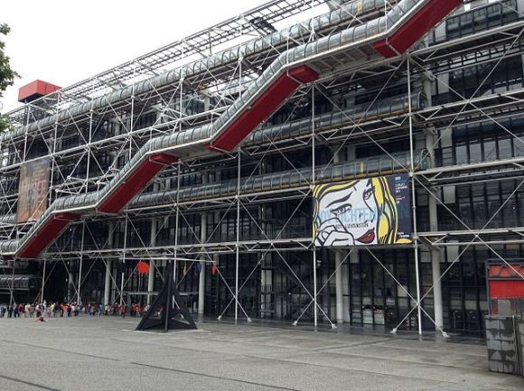 Parigi, il Centre Georges Pompidou - immagine da it.wikipedia.org