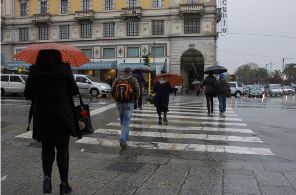 Cagliari - pioggia