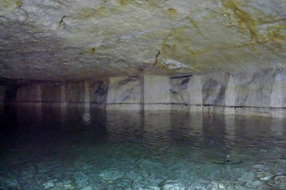 Lago sotterraneo sotto Piazza D'Armi - Cagliari