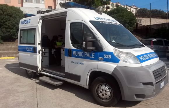Ufficio Mobile della Polizia Municipale di Cagliari
