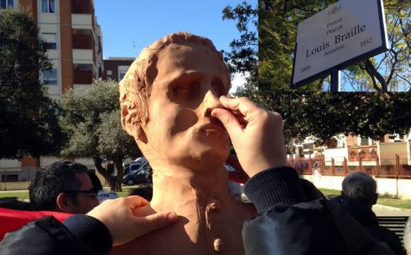 Cagliari intitola una piazza a Louis Braille