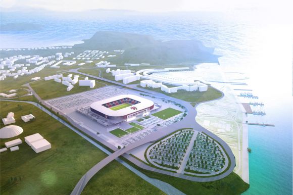 Il progetto del nuovo stadio di Cagliari