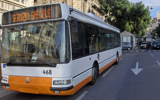 CTM. Servizio di trasporto pubblico a Cagliari