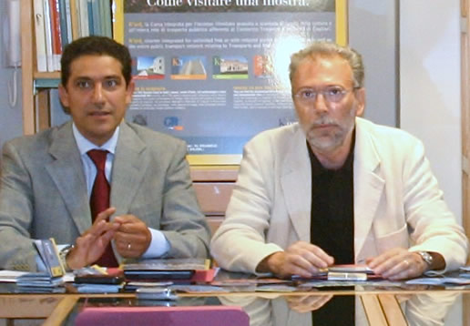 A sinistra Fabrizio Frongia e Giorgio Pellegrini