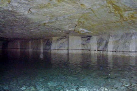 Lago sotterraneo sotto Piazza d'Armi