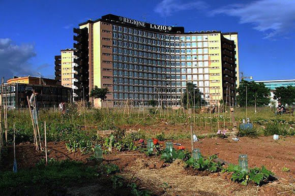 Orto urbano Garbatella Roma