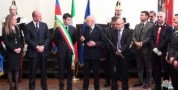 La visita di Giorgio Napolitano al Comune di Cagliari